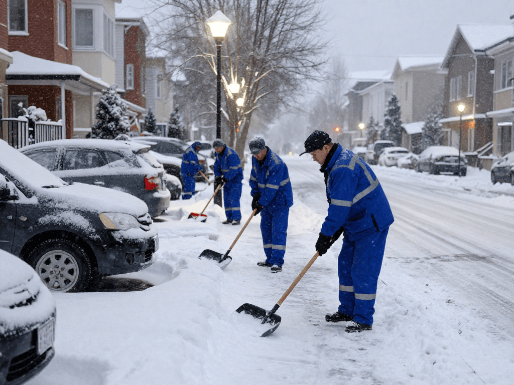 Winterdienst Firma in Dortmund, professionelle Räumung von Gehwegen und Zufahrten im Schnee mit engagiertem Team.