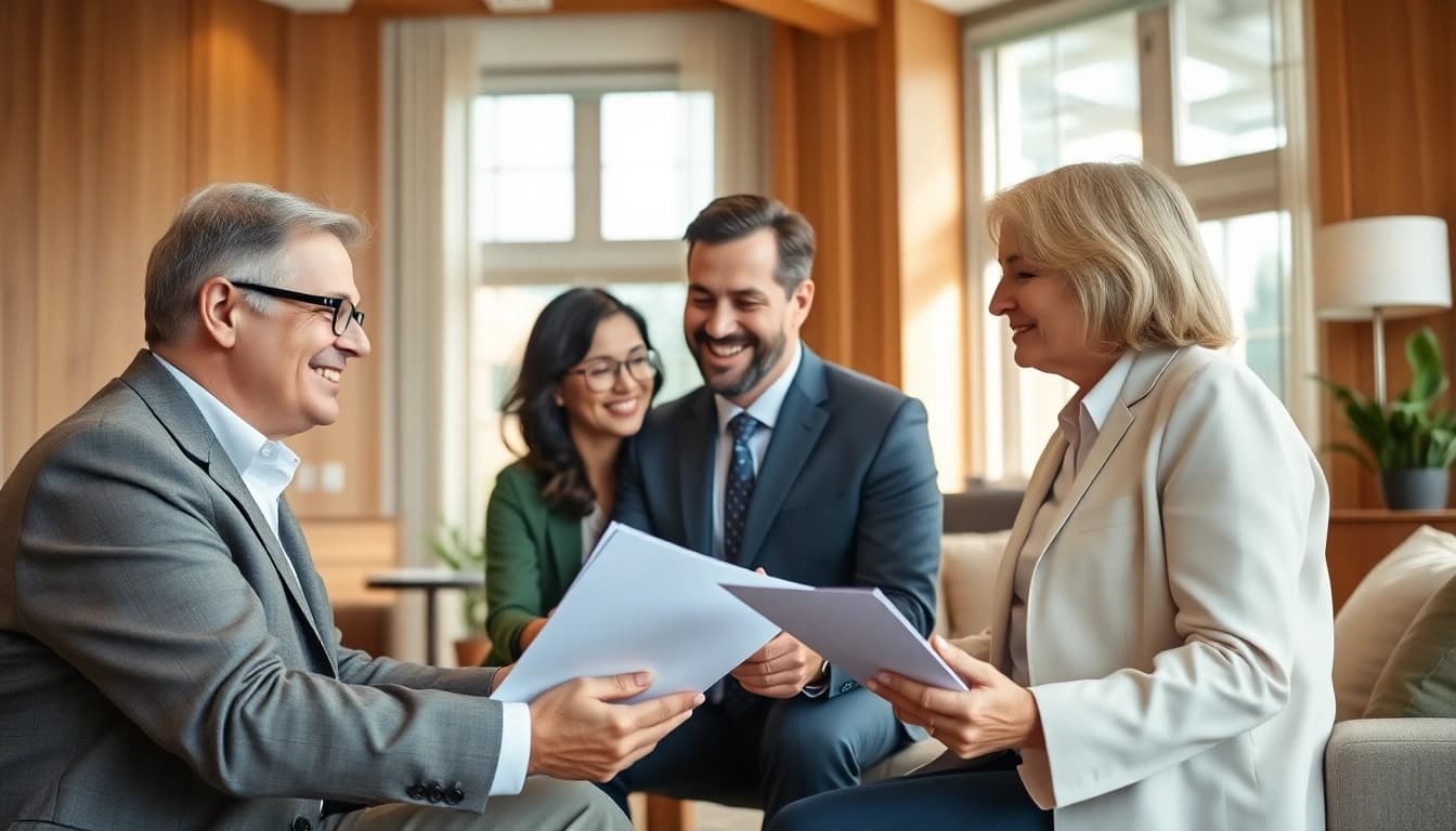 Consultation with a Plantation, Boca Raton & Aventura Estate Planning Lawyer in a welcoming office environment.