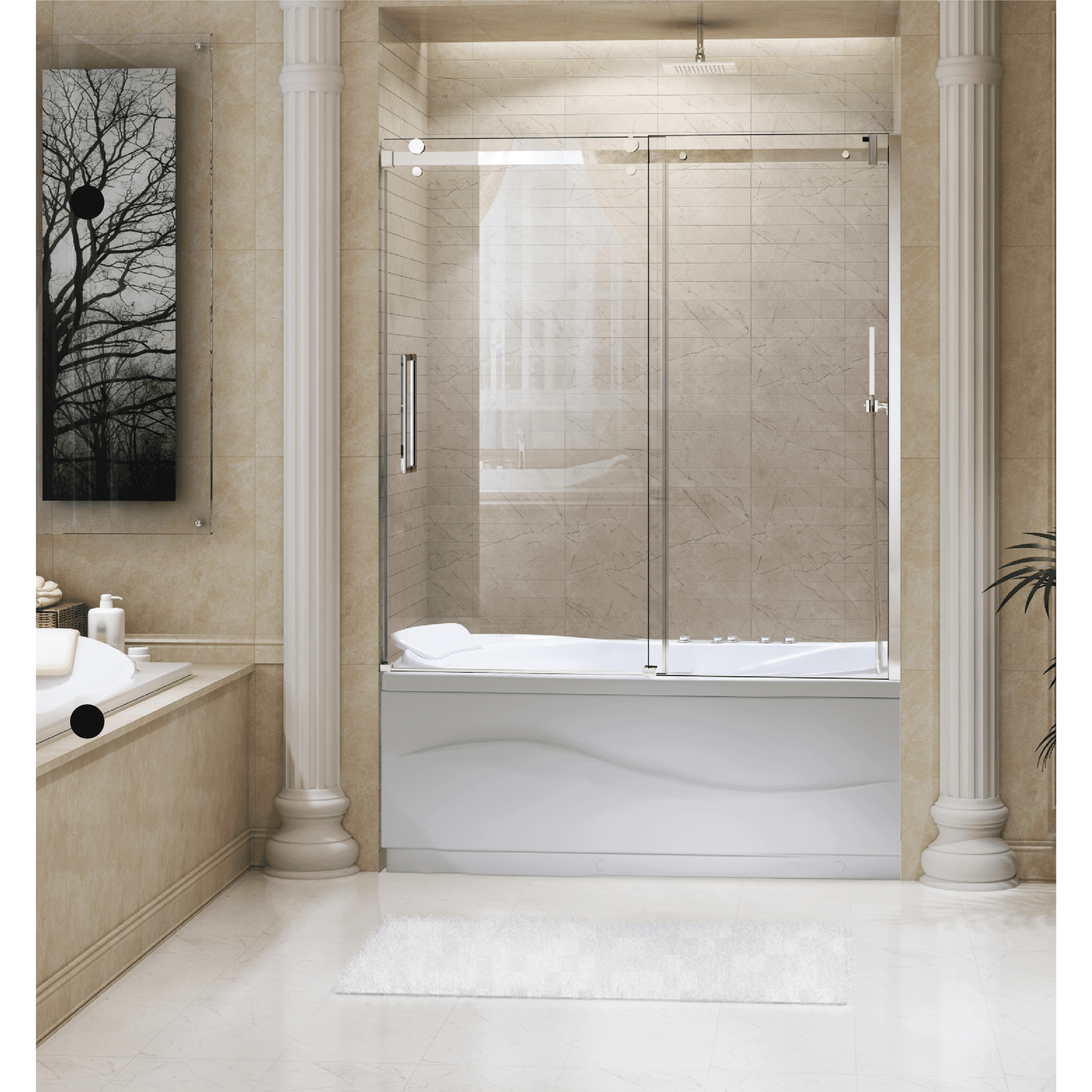 Best Frameless Shower Doors for Tubs in 2025