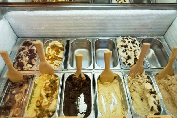 Premium Flavors from a Festival Ice Cream Vendor
