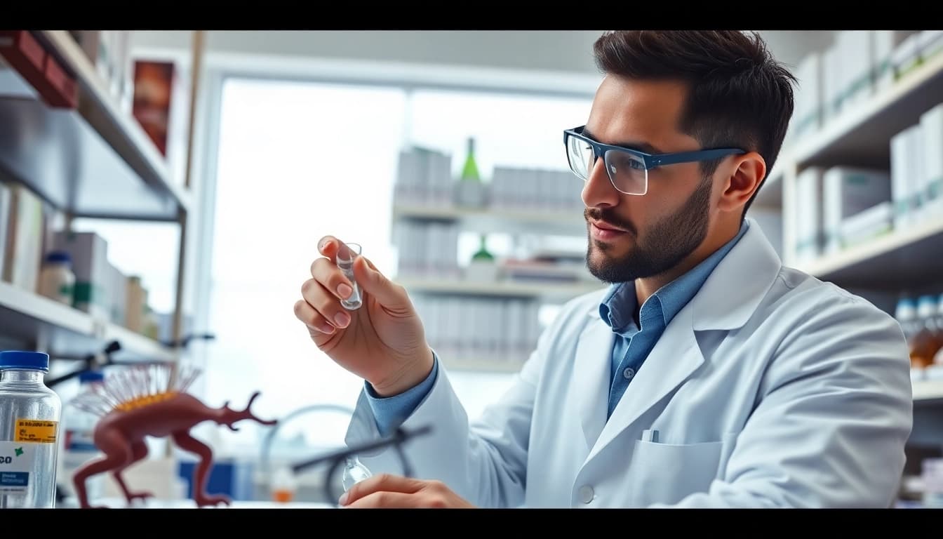 Engage in peptide science and longevity research through innovative laboratory experiments.