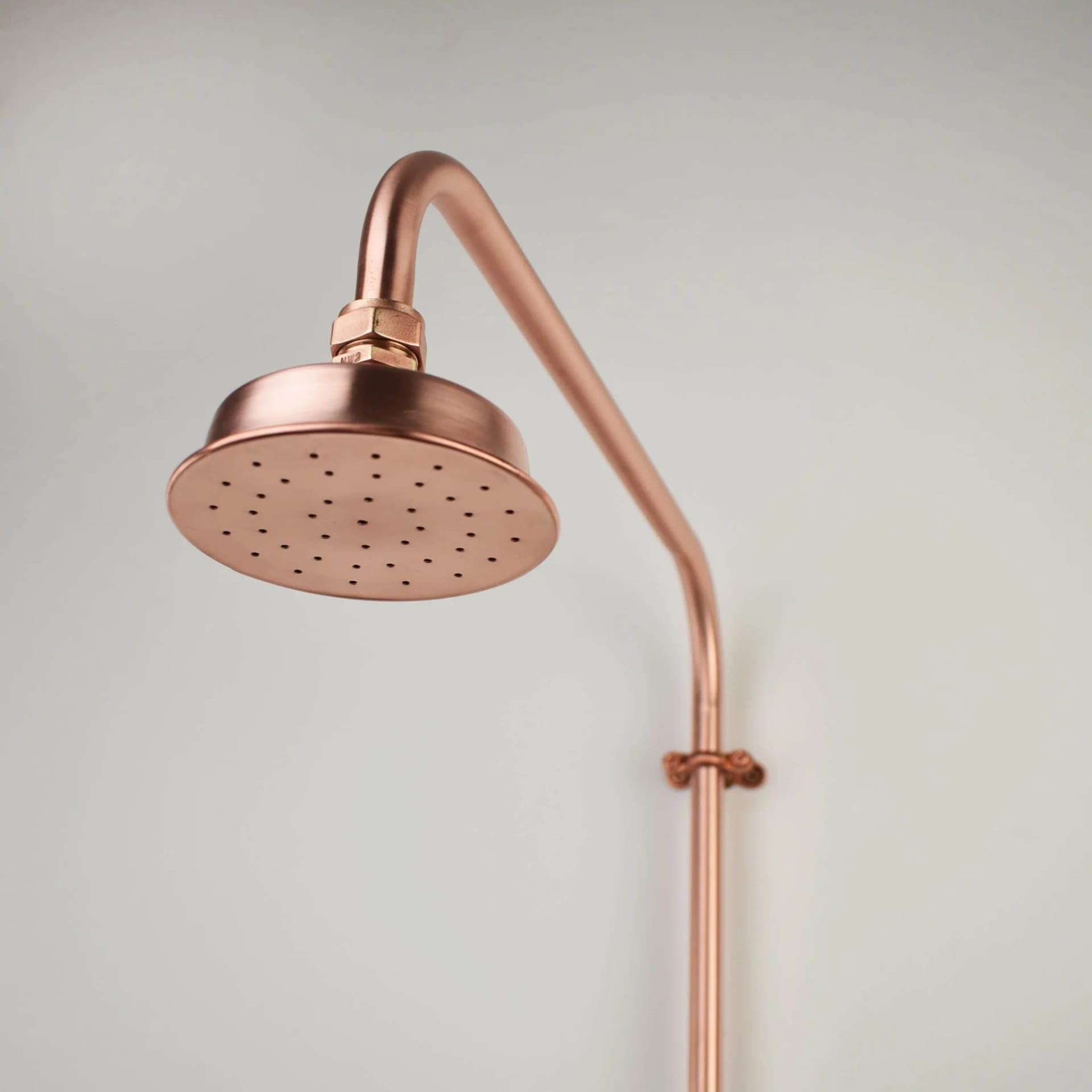 Outdoor Copper Shower for Pools, Beaches &amp; Gardens