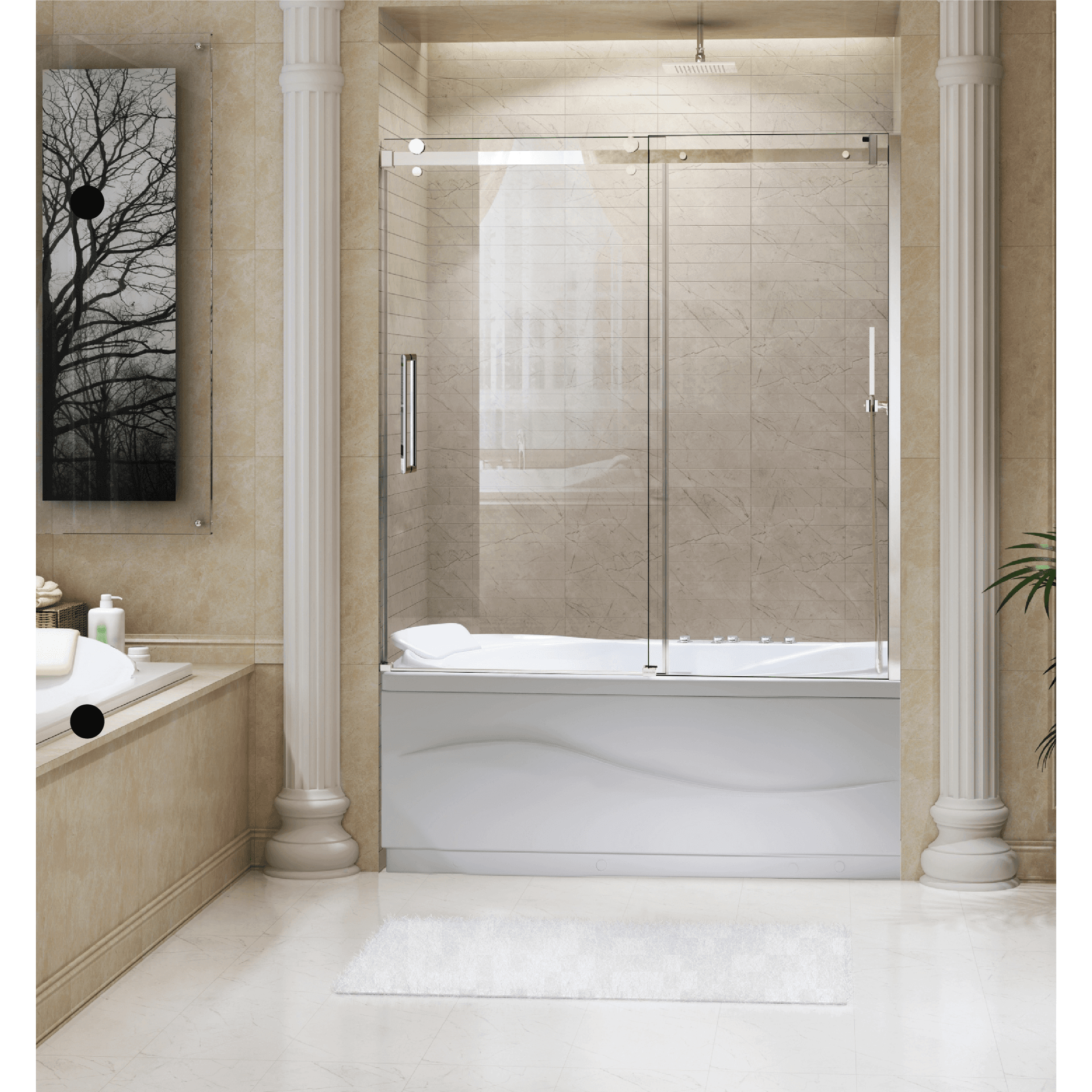 Best Frameless Shower Doors for Tubs in 2025