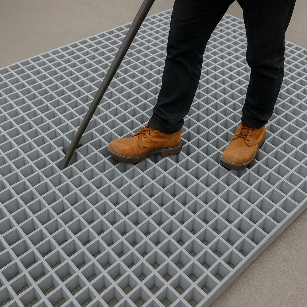 Lightweight yet Strong: Advantages of GRP Grating
