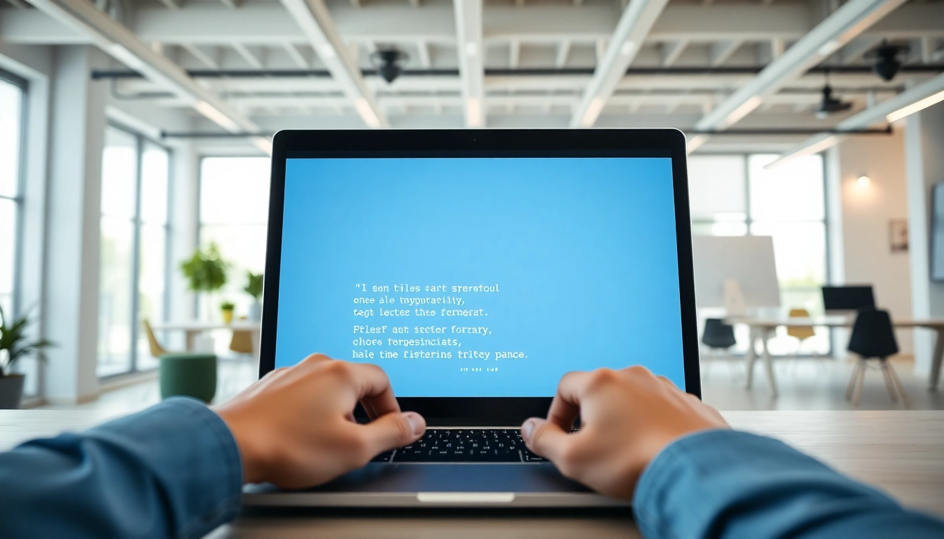 Utilize the SRT Generator tool on a laptop to create precise subtitles efficiently.
