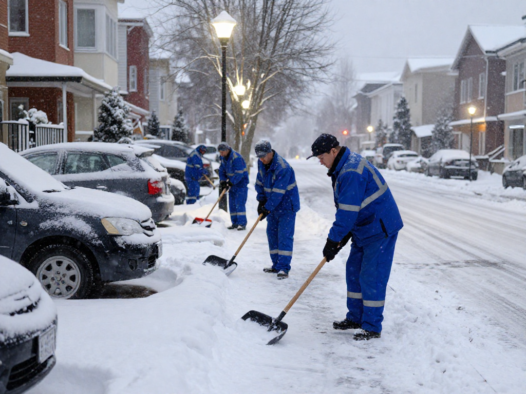 Winterdienst Firma in Dortmund, professionelle Räumung von Gehwegen und Zufahrten im Schnee mit engagiertem Team.
