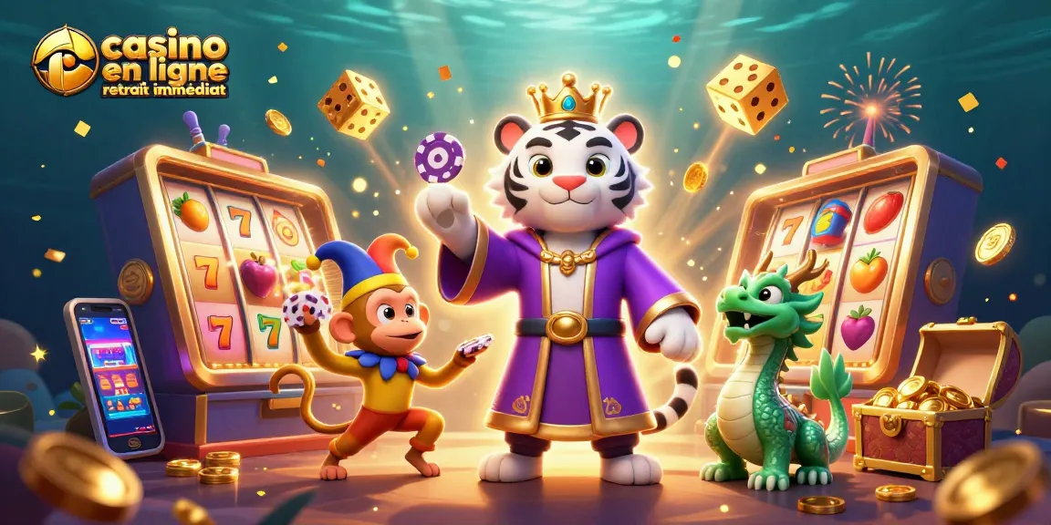 Jouez au casino en ligne retrait immédiat avec style, en découvrant des jackpots et des aventures!