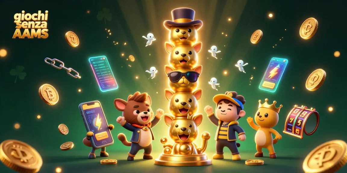 giochi senza AAMS, slot machine illuminate con simboli vincenti nei casinò digitali