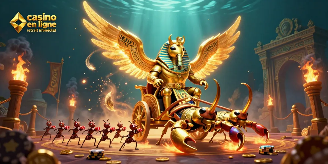 Attirez la chance avec casino en ligne retrait immédiat et des jeux palpitants sur fond de temple antique.