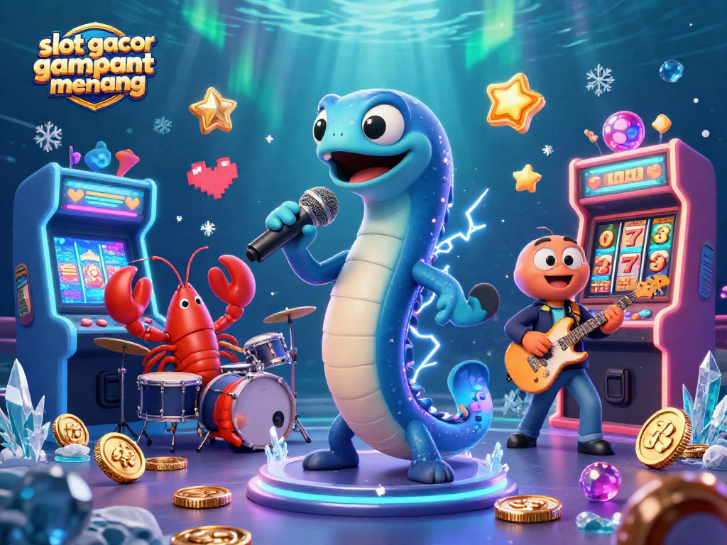Experience the thrill of slot gacor gampang menang in an immersive underwater casino scene.