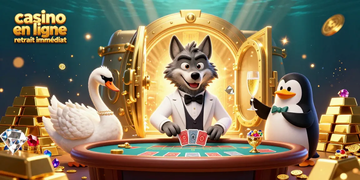 Jouez au casino en ligne retrait immédiat avec des gains expresses dans un univers extravagant.