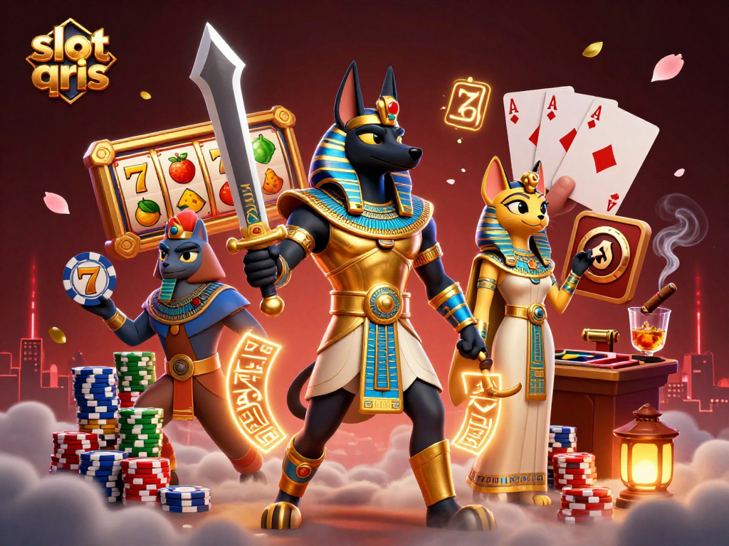 Slot QRIS menghadirkan petualangan judi yang memukau dalam ilustrasi 3D.