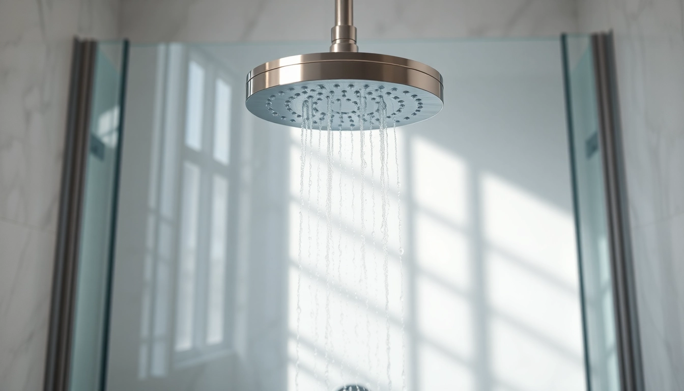 Experience elegant showers Australia featuring sleek design in a modern bathroom.
