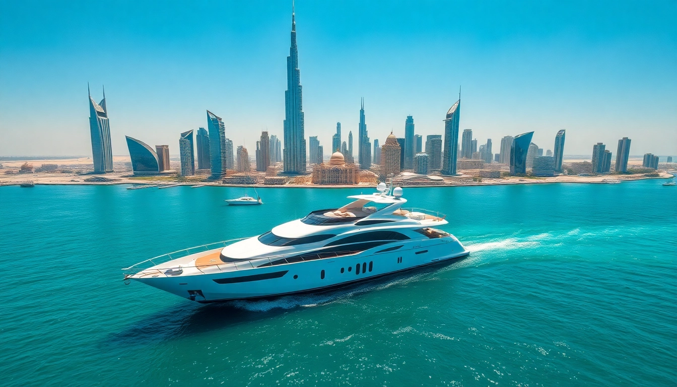 Experience the beauty of Abu Dhabi city tour with vibrant skyline and luxury yachts.
