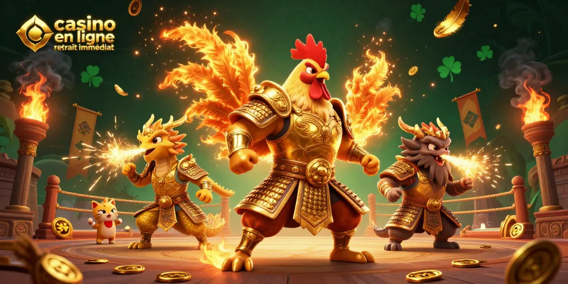 Profitez d'une expérience captivante avec le casino en ligne retrait immédiat et des personnages colorés et dynamiques.
