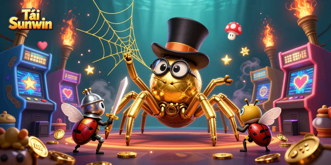 Tải Sunwin for a winning edge in gaming, showcasing a vibrant casino scene with unique characters and interactive elements.