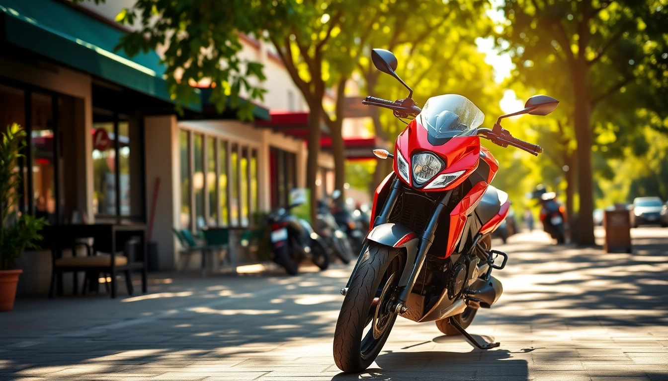 Check out these budget DOT approved motorcycles for sale highlighting their sleek design and urban charm.