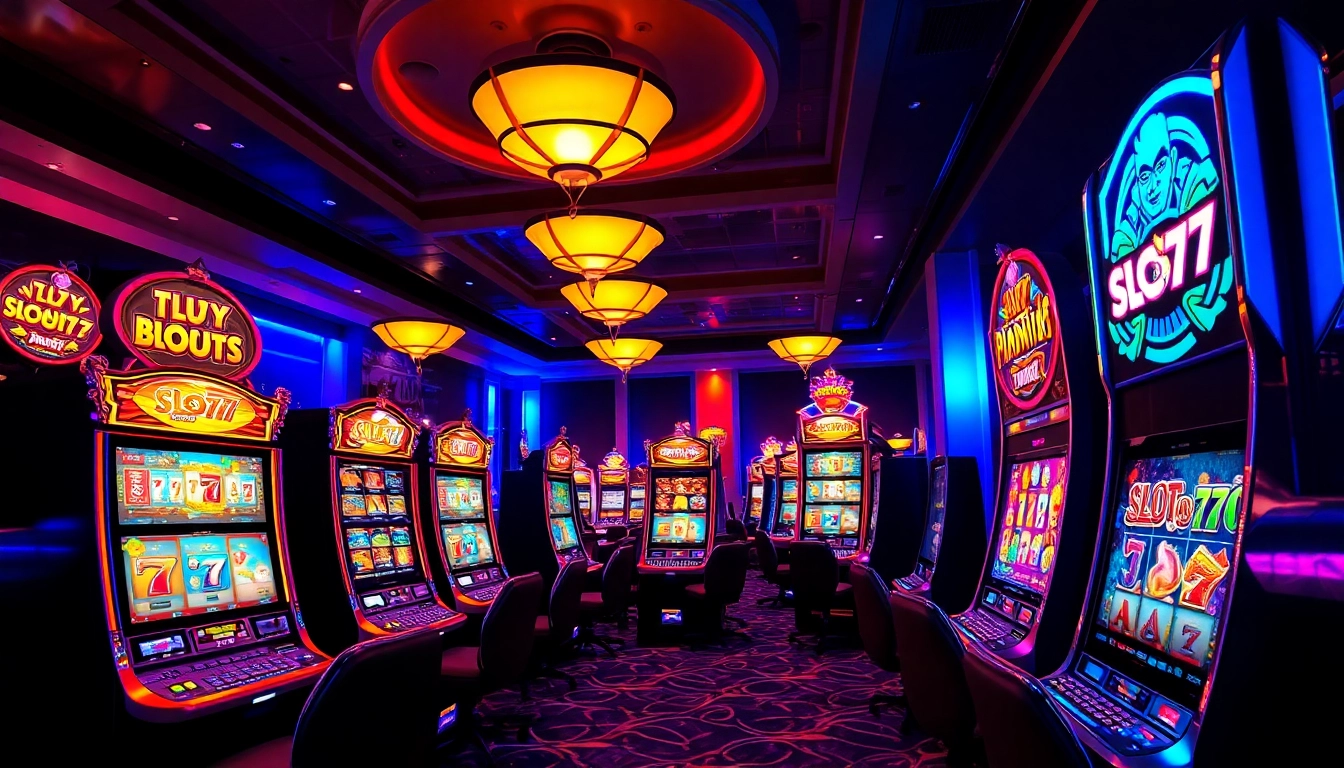 Menangkan jackpot dan ciptakan pengalaman slot777 dengan mesin slot yang menyala dan menarik.