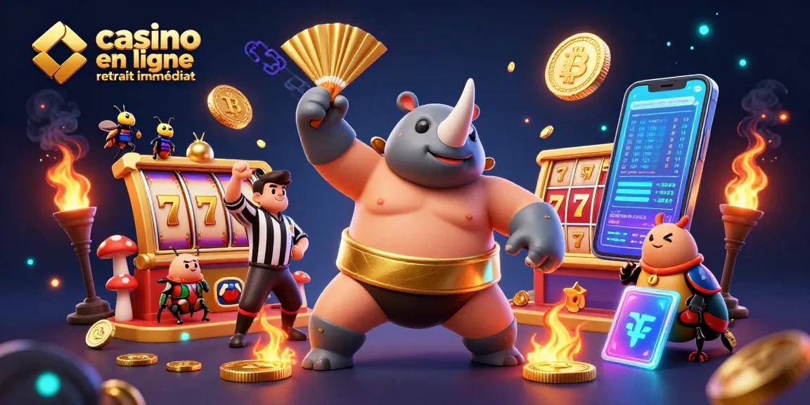 Jouez dans un casino en ligne avec retrait immédiat en découvrant des jackpots explosifs et des gains captivants.
