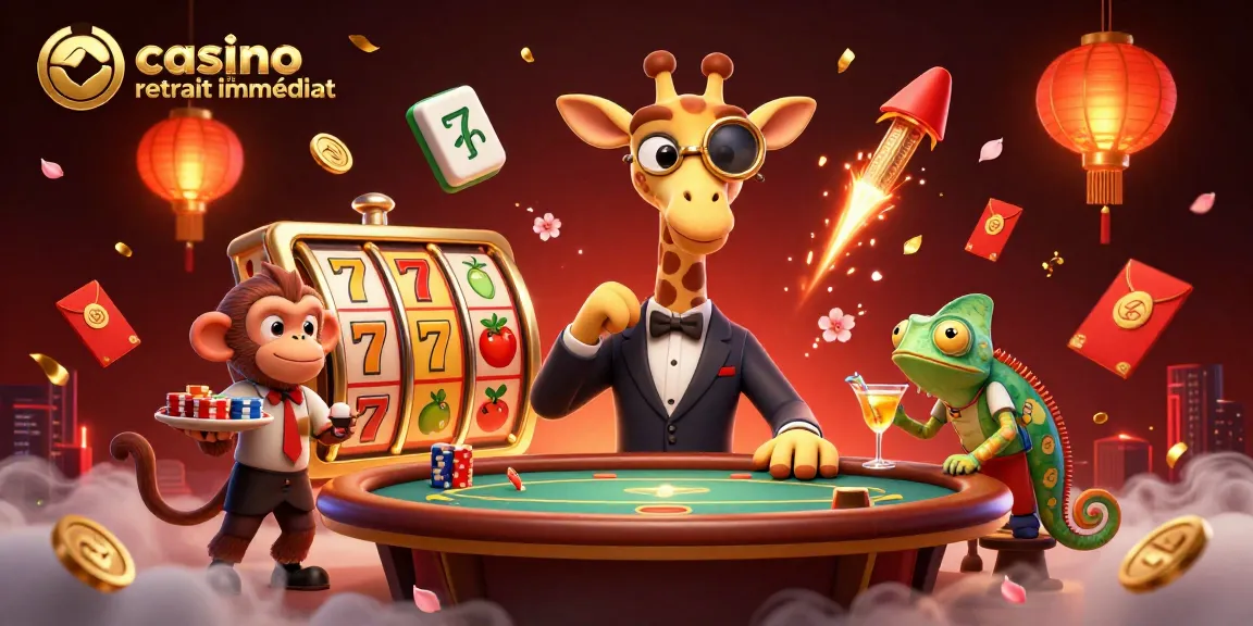 Casino en ligne retrait immédiat : profitez des jeux de casino avec transfert instantané