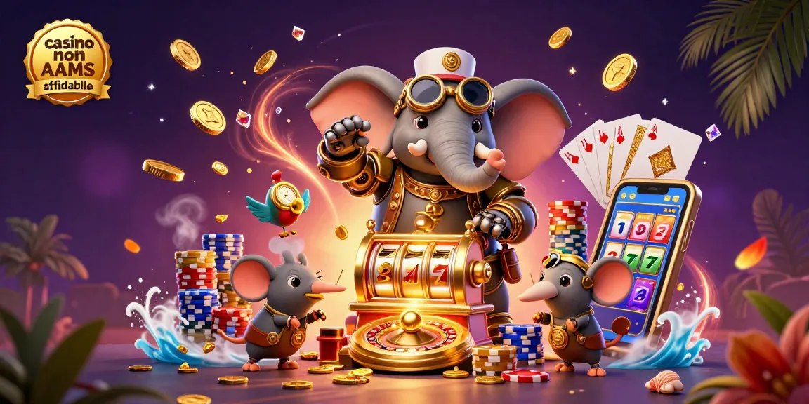 Scopri il mondano mondo dei giochi con slot e roulette nei casino non AAMS affidabile.
