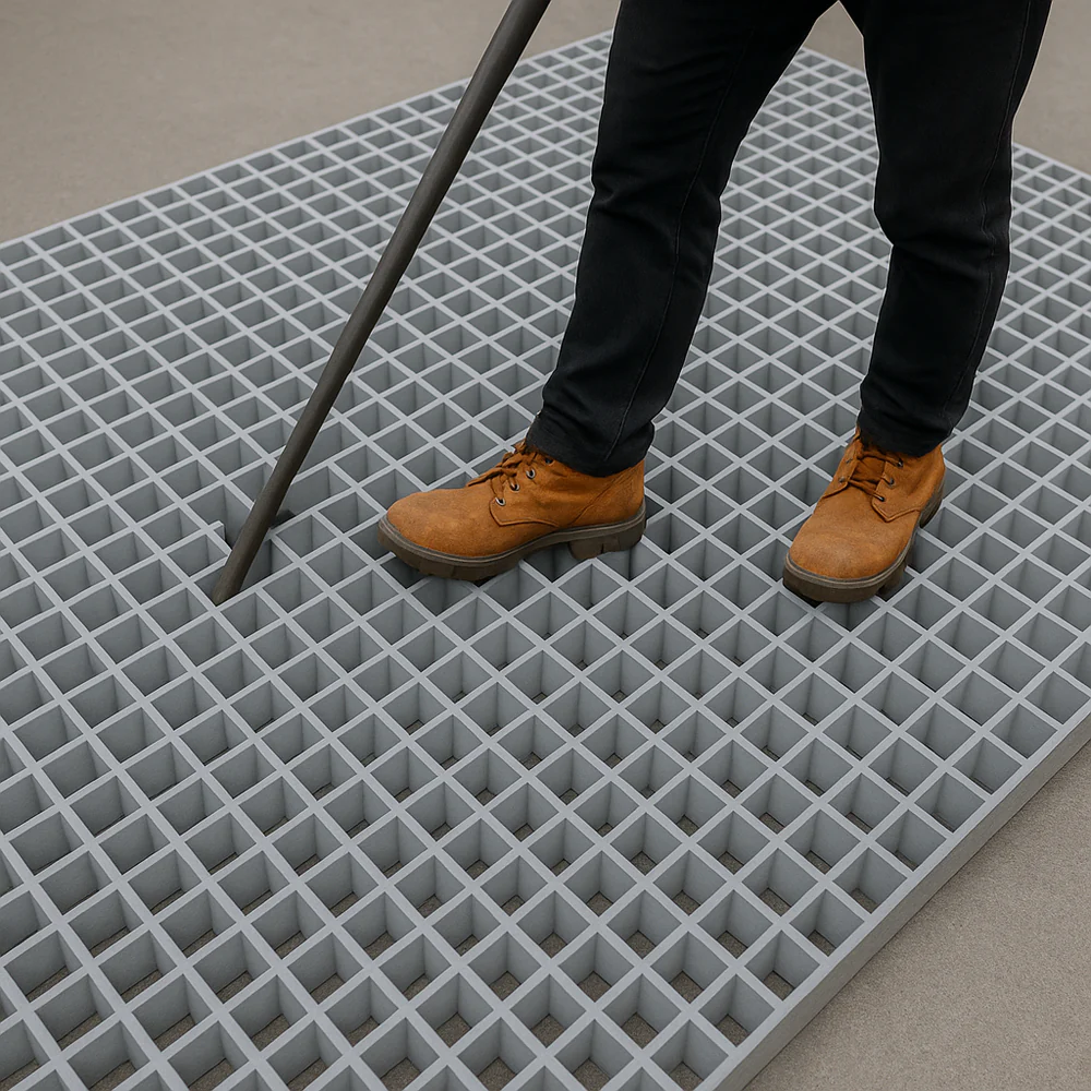Lightweight yet Strong: Advantages of GRP Grating