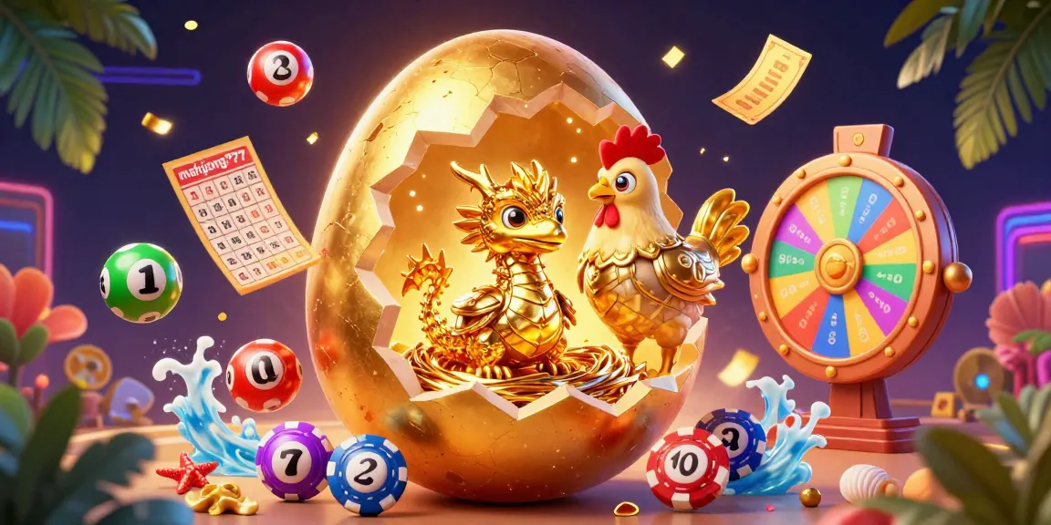 Experience thrilling wins with mahjong777 as golden dragon emerges from a casino egg amidst lively gaming elements.