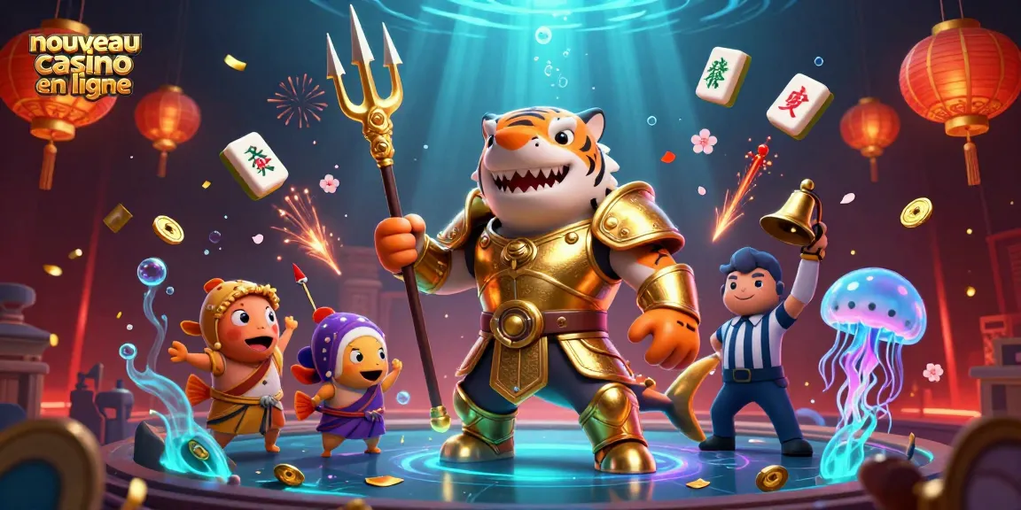 Découvrez un nouveau casino en ligne avec un tigre requin et une scène immersive sous-marine. Jouez dès maintenant !