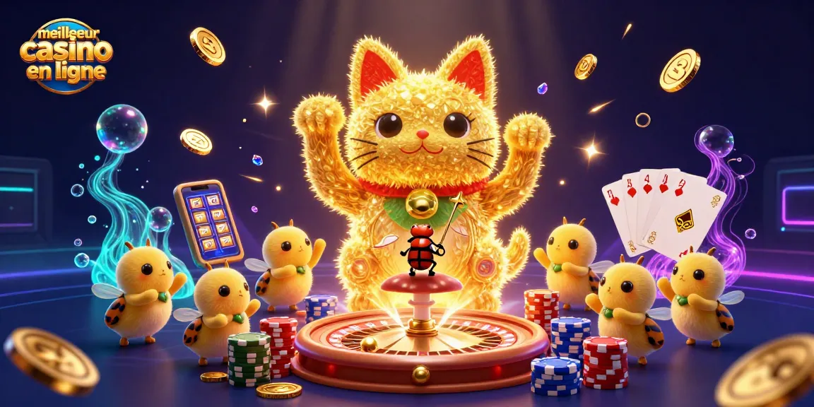 Jouez dans le meilleur casino en ligne et découvrez la magie des jeux animés par des lucioles dorées.