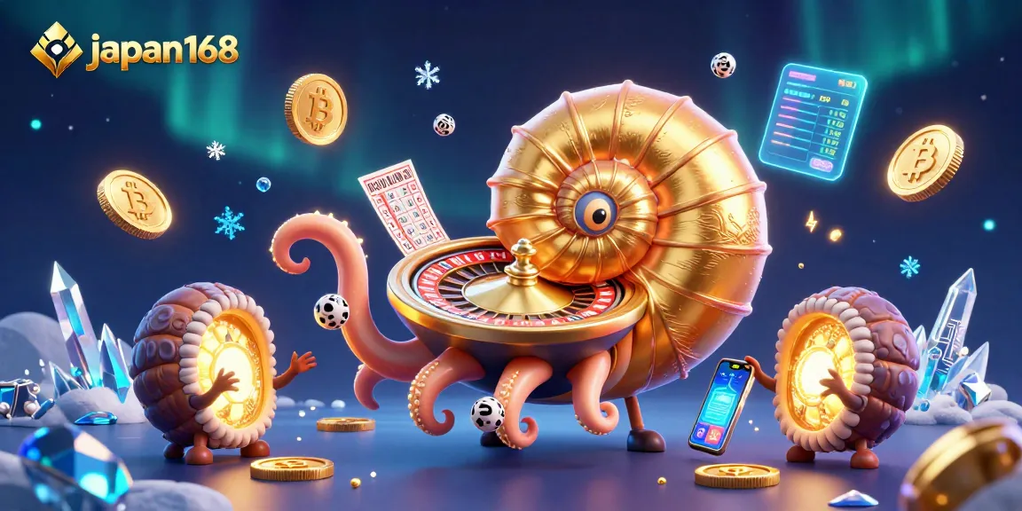 Engage in exciting lottery games with japan168 where the giant nautilus symbolizes winning potential.