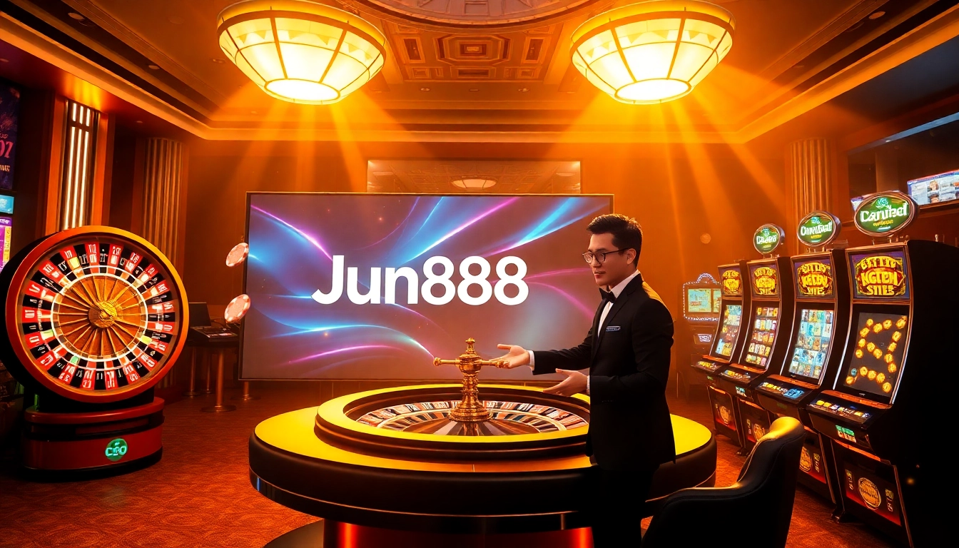 Join the excitement at Jun888 with vibrant casino games, live dealers, and dynamic betting options.