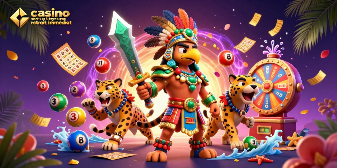 Avec casino en ligne retrait immédiat, les jeux de loterie animent cette scène dynamique pleine de couleur.