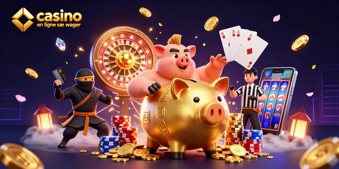 Découvrez le casino en ligne sans wager avec un sumo en or et un ninja de portefeuille !