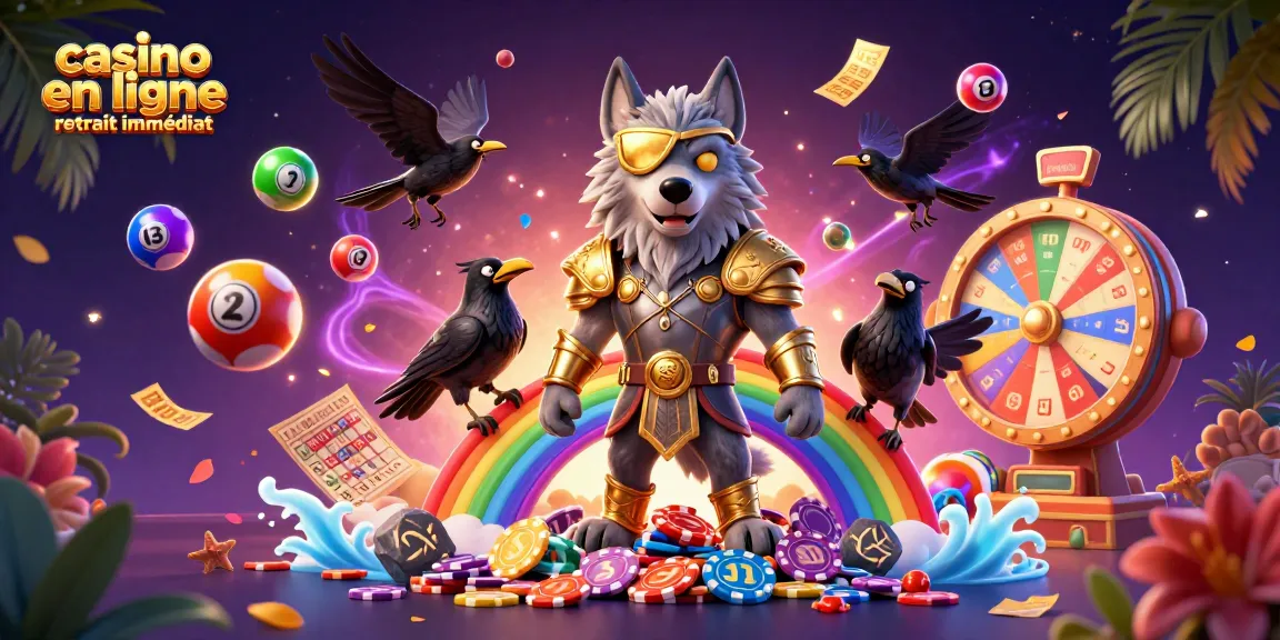 Profitez de gains instantanés avec le casino en ligne retrait immédiat, portez chance avec Odin et ses ravens.