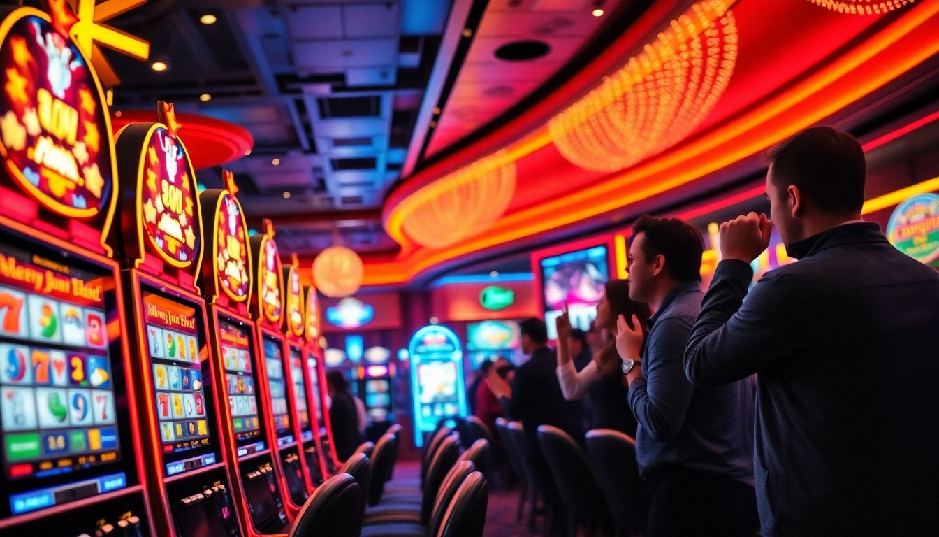 Menangkan bandar slot gacor dengan mesin slot yang cerah dan penuh energi di kasino.