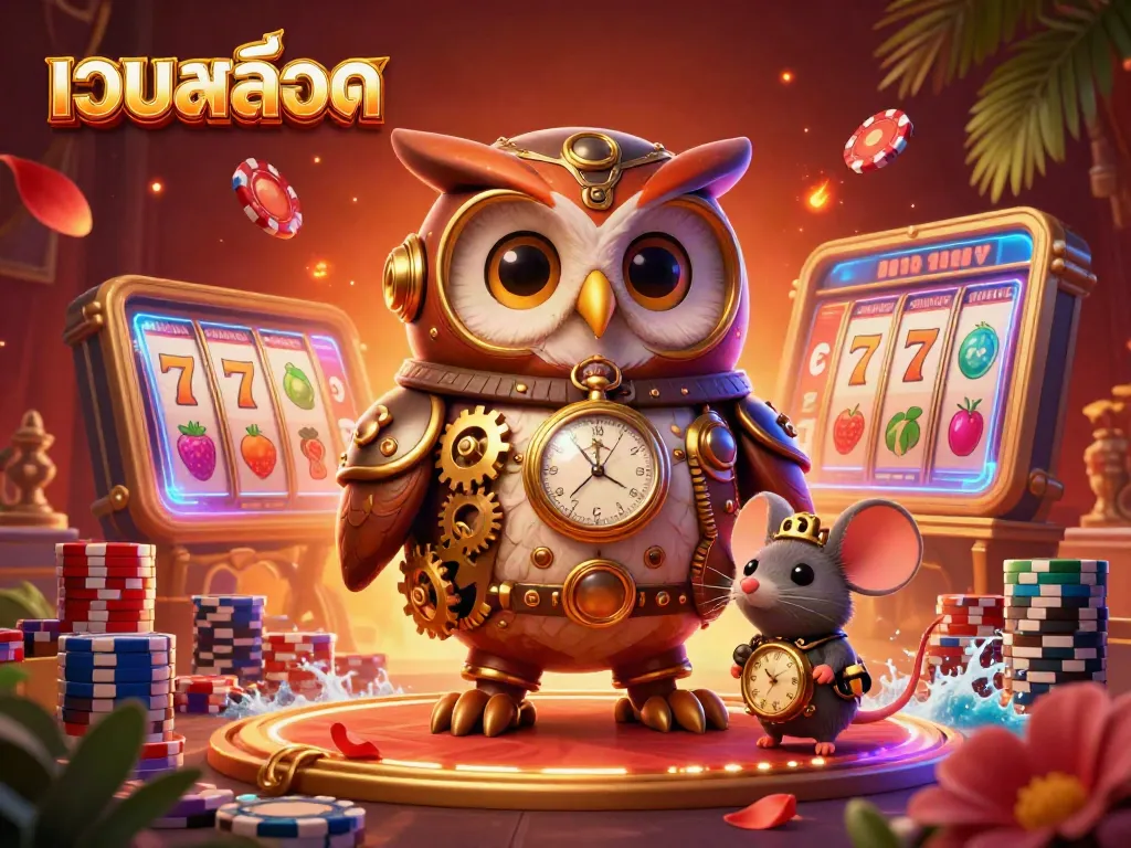 เล่นเกม เว็บสล็อต ด้วยสล็อตผลไม้และแจ๊กพ็อตในบรรยากาศคาสิโนที่มีสีสัน