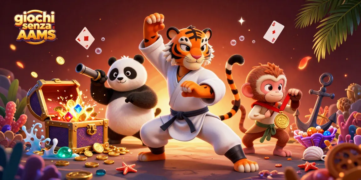 Gioca ai giochi senza AAMS e scopri divertimento senza limiti in un universo unico.