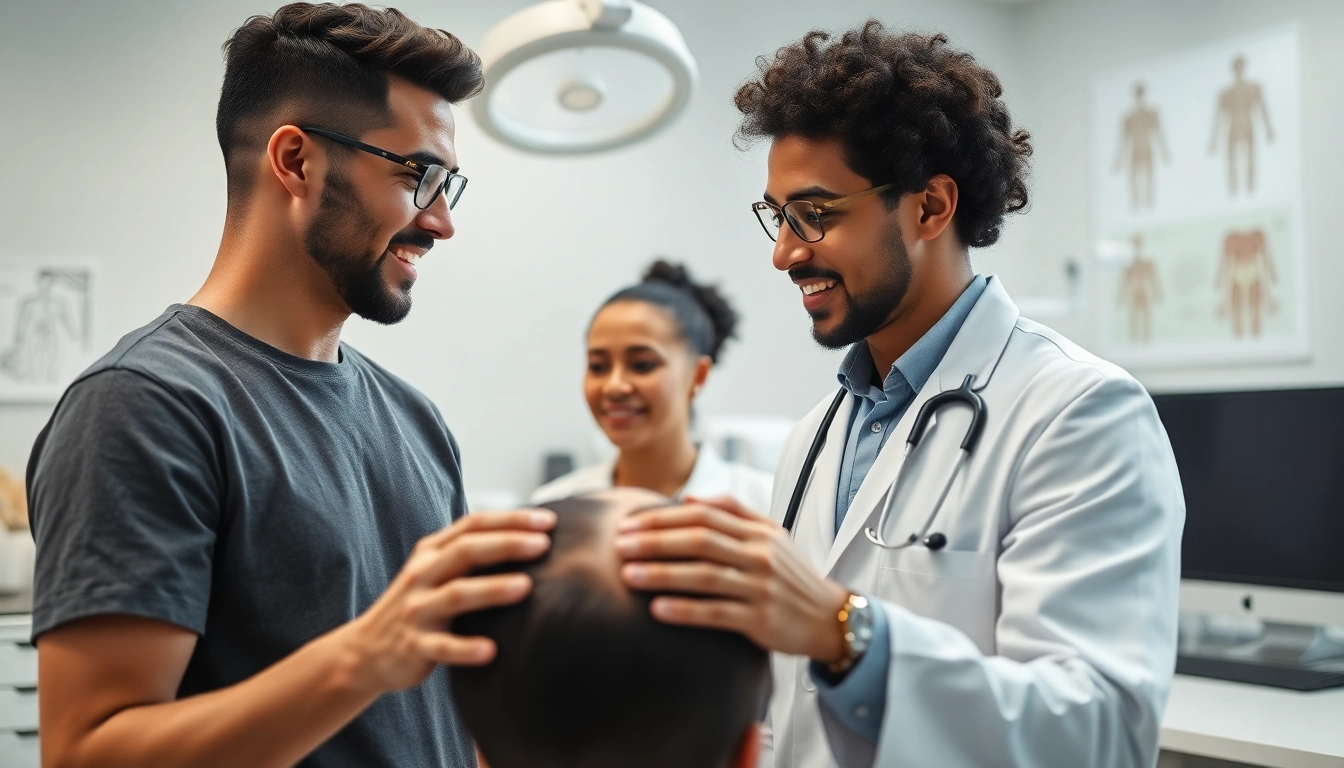 Learn about hair transplant turkey with a patient-physician consultation in a modern clinic.