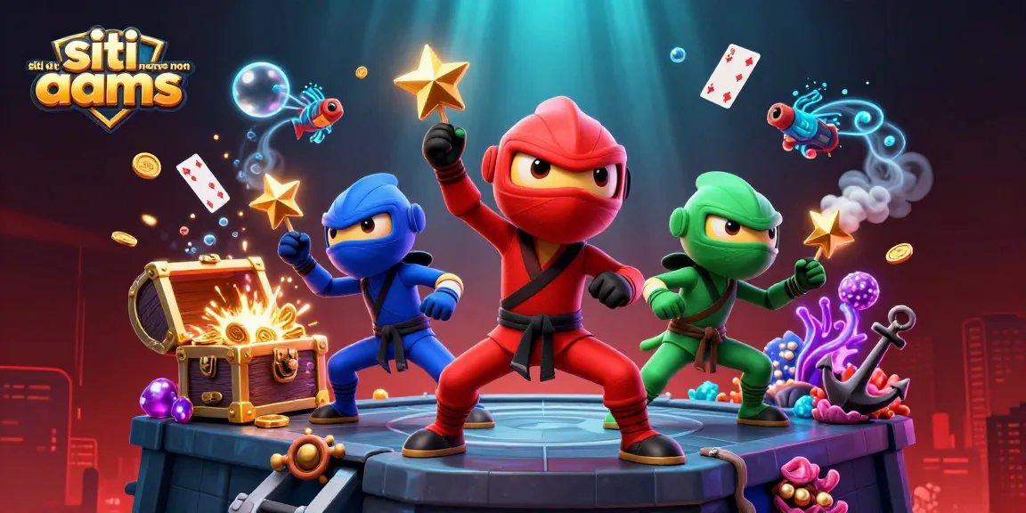 Siti di scommesse non AAMS: team di ninja in un'atmosfera vibrante, scommetti per vincere!