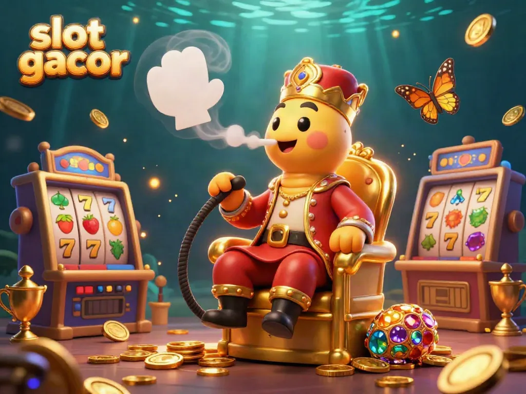 Slot gacor menarik pemain dengan simbol slot dan elemen kasino yang dinamis.