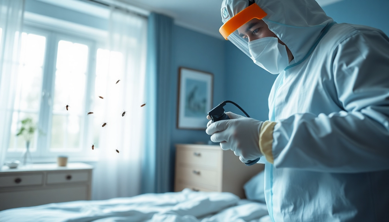 Take action against bugs in bedroom control with professional pest treatment.