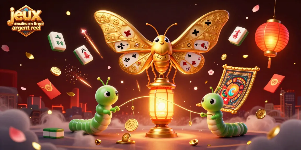Illustration de jeux de casino en ligne argent réel avec une teinte dorée et des motifs de cartes à jouer.
