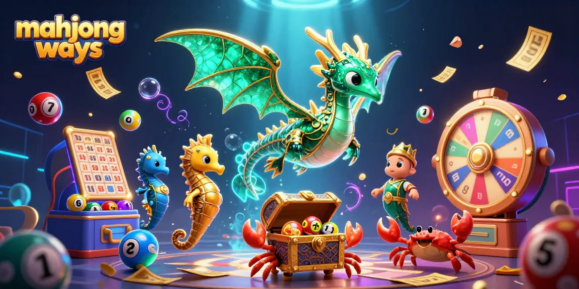 Experience mahjong ways with vibrant slot reels and dynamic game elements in a rich casino scene.