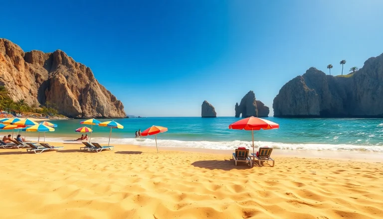 Enjoy a relaxing day at the beach captured in this Cabo travel guide 2025 image.