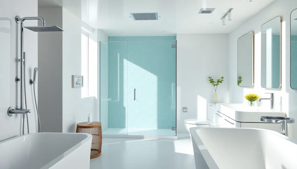 Die sonni sanitär GmbH präsentiert hochwertige Badezimmerprodukte in modernem Design.