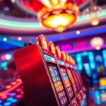 Permainan slot gacor yang menyenangkan dengan pemain yang merayakan kemenangan di kasino