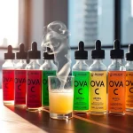Genieße die Vielfalt von Oxva Liquid in eleganter Umgebung mit stilvollem Design.