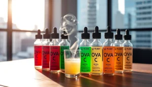 Genieße die Vielfalt von Oxva Liquid in eleganter Umgebung mit stilvollem Design.