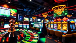Experience the thrill of winning at https://rusia777.com with vibrant online gaming elements in an exciting casino atmosphere.