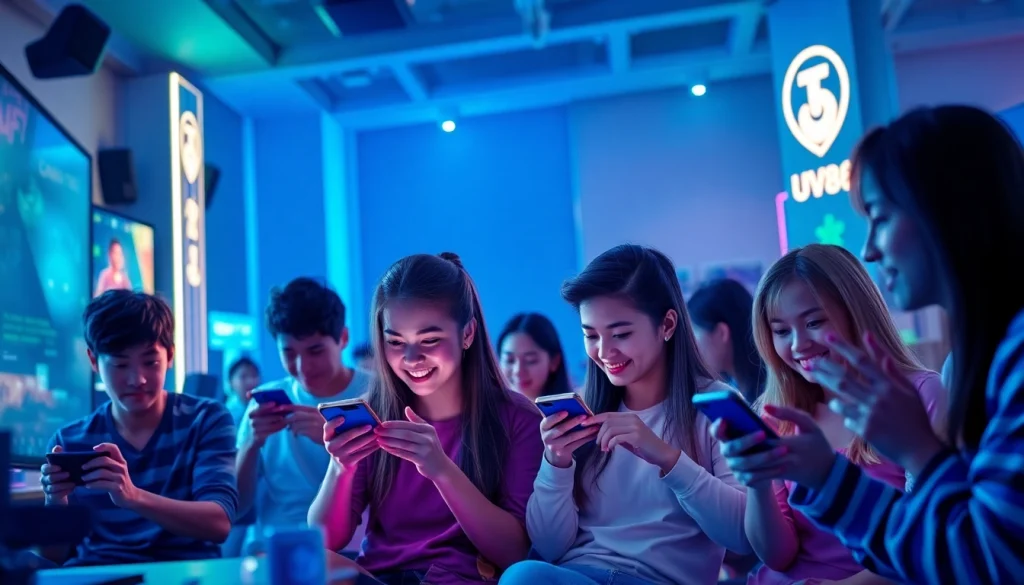 Exciting gameplay scene featuring players enjoying MV88 game with secure USDT transactions.